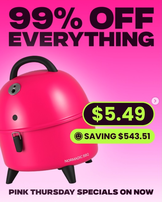 Powershop launches ‘Pink Thursday’ with 99% off in new campaign via 81